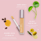 House Of Makeup Zoom In Crease-Free, Creamy Concealer - M02 Medium Skin Tone