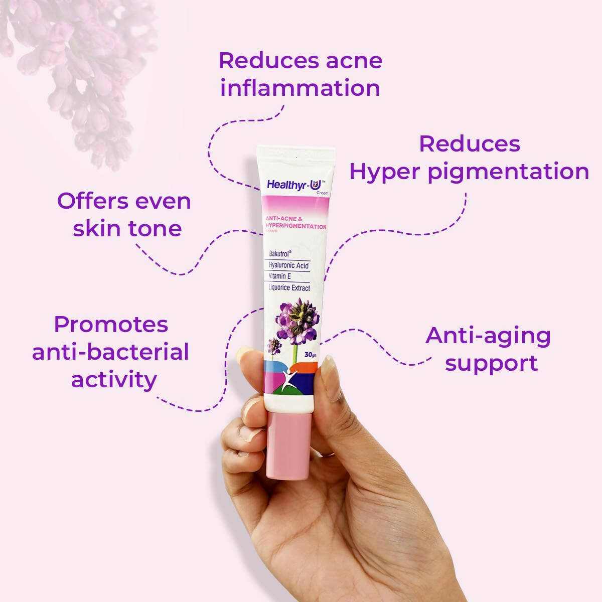 Healthyr-U Anti Acne & Hyperpigmentation Cream