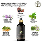 Ivory Natural Grey Hair Shampoo For Nature-Inspired Grey Coverage And Revitalization
