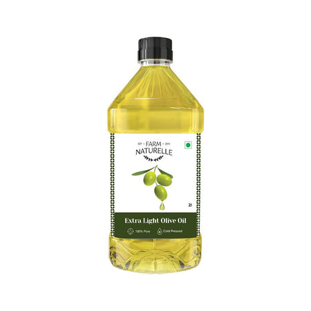 Farm Naturelle Extra Light Olive Oil - 100%, Versatile Cooking Oil