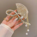Joban Fashion Gold Metal Flower Hair Comb Hairpin
