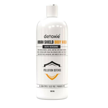 Detoxie Body Wash with Loofah - Urban Shield