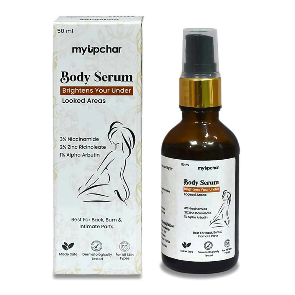 myUpchar Ayurveda Body Serum Brightens Your Under Looked Areas