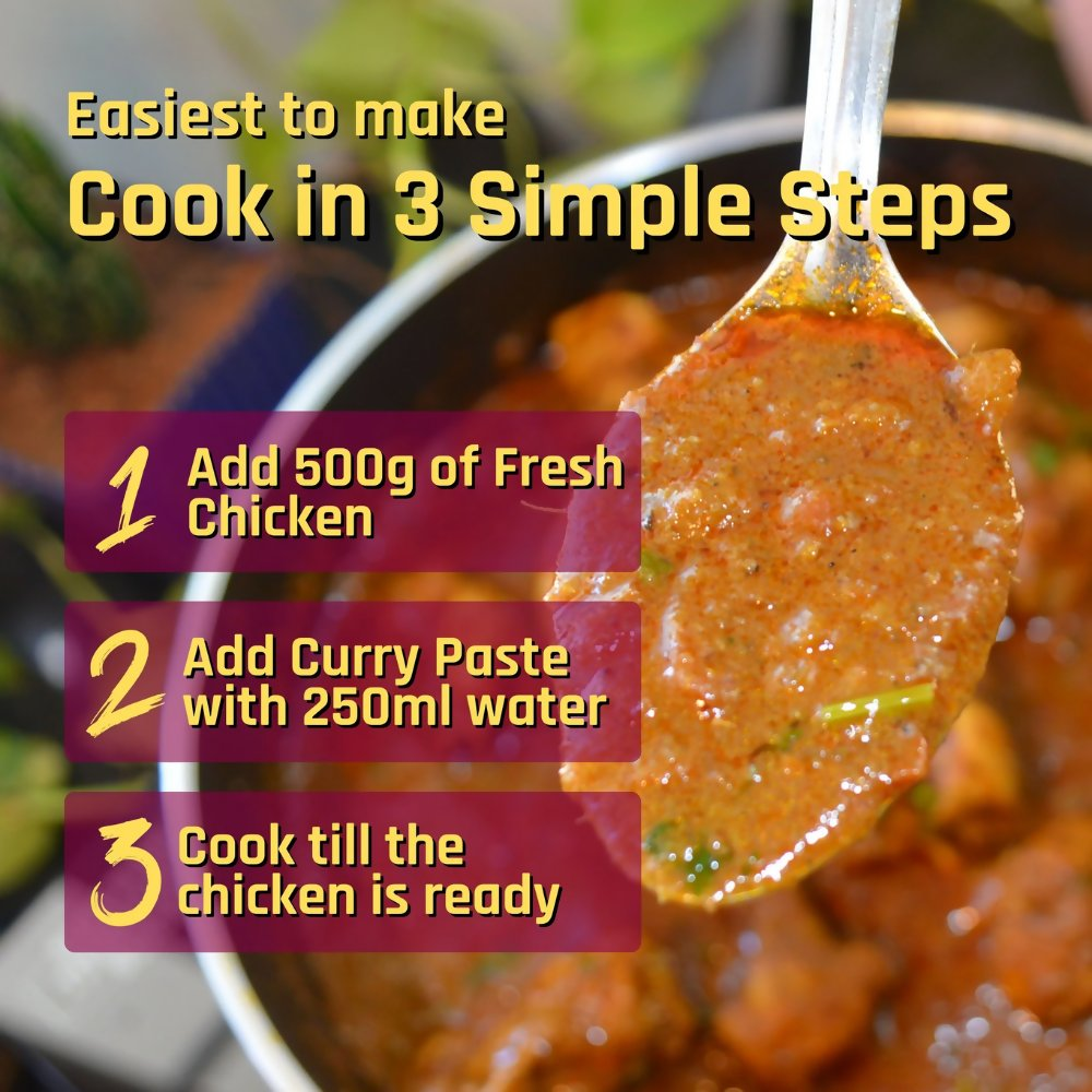 CurryChief 8 Minute Chicken Curry Masala Paste