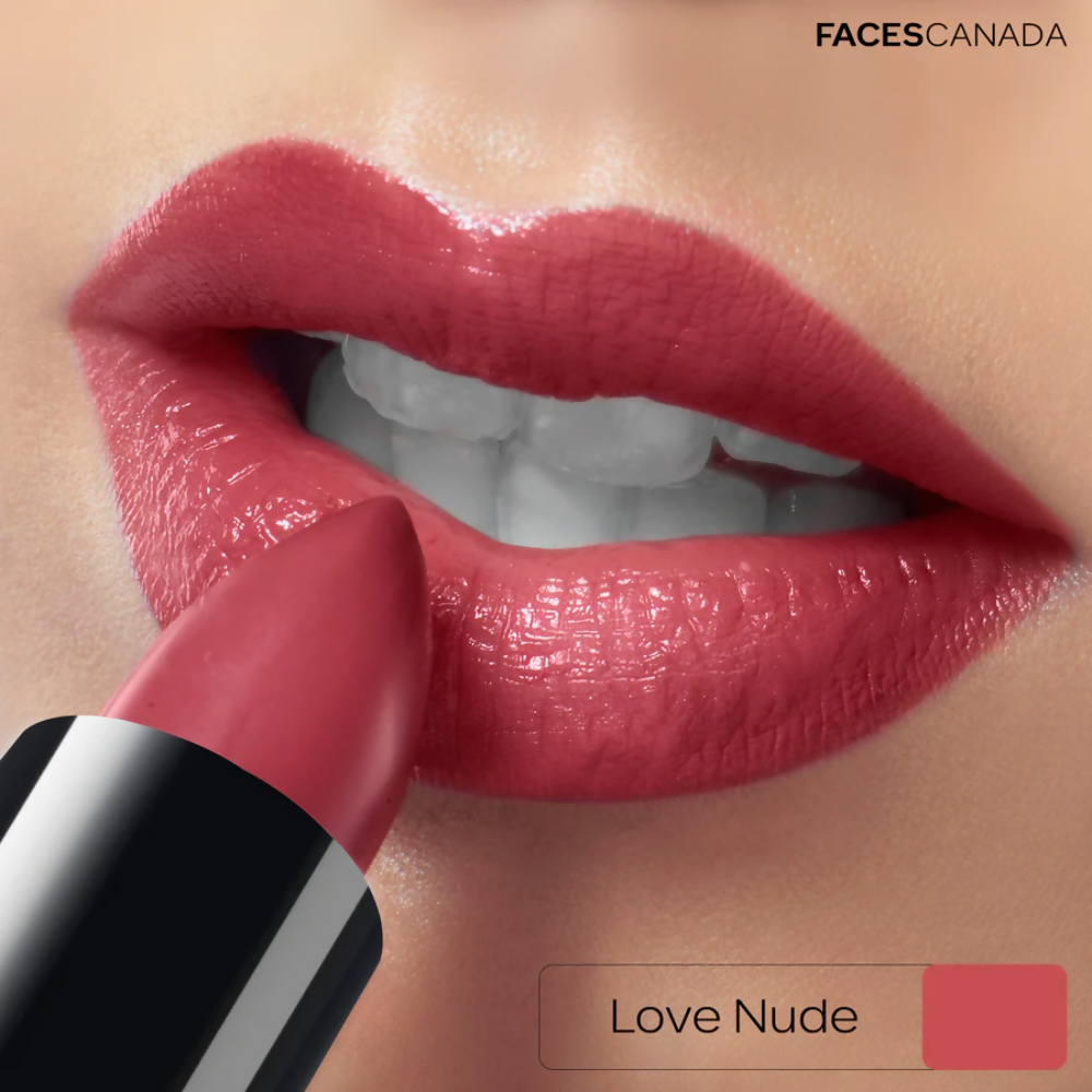Faces Canada Creme Finish Lipstick - Love Nude 09 - Distacart