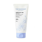 The Face Shop Herb Day Amino Acid Face Wash, Gentle Cleanser that Exfoliates & Brighten Skin - Korean Skincare