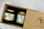 Hetha Gift Box with Himalayan Badri Cow A2 Cultured Bilona Ghee, Chyawanprash, Honey & Lip Balm