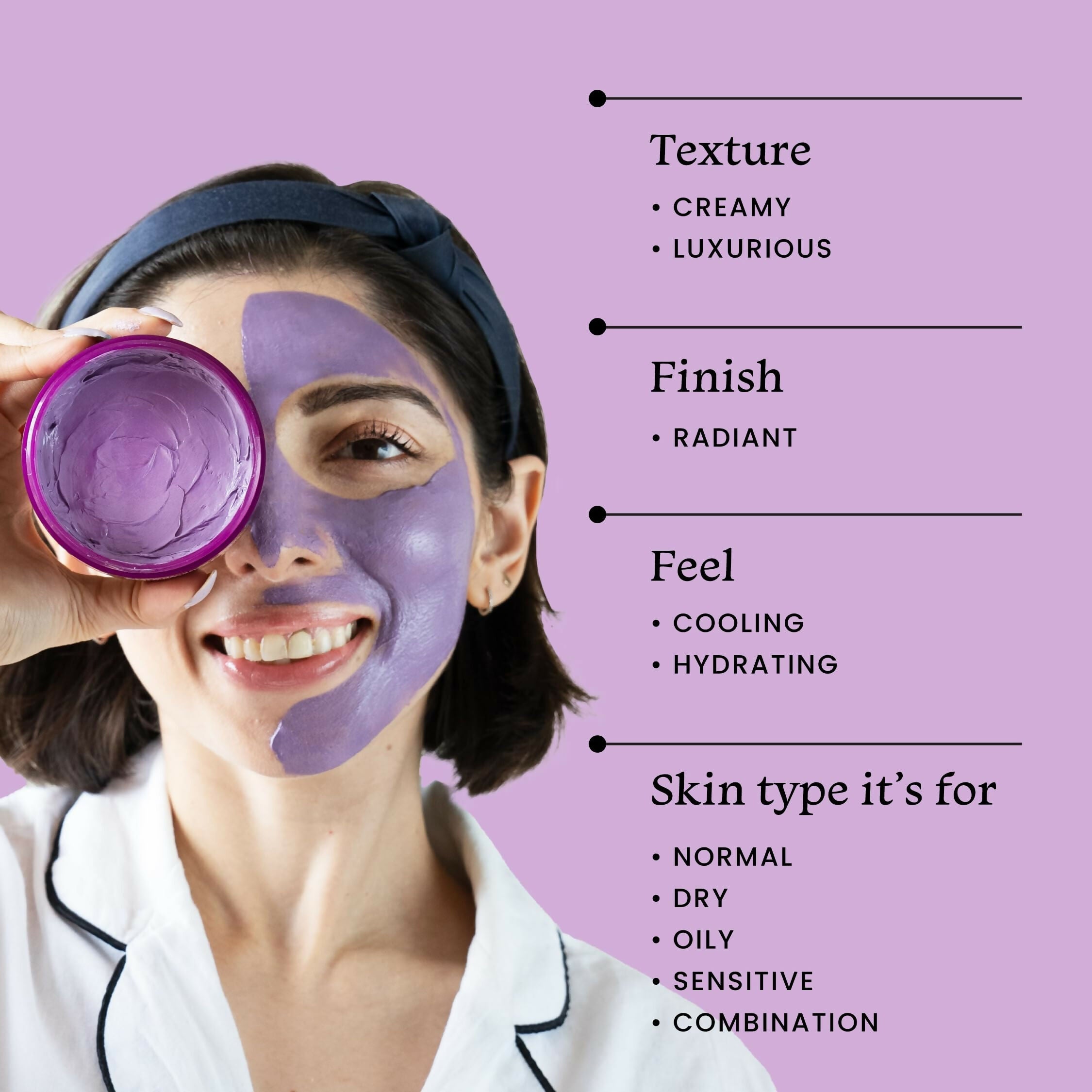 Foxtale De-Tan Face Mask For Glowing Skin - Clay Mask with Lactic Acid For Tan Removal, Reduction in Blackheads, Instant Brightening - Distacart