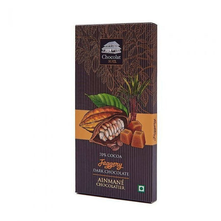 Ainmane 70% Cocoa Jaggery Dark Chocolate