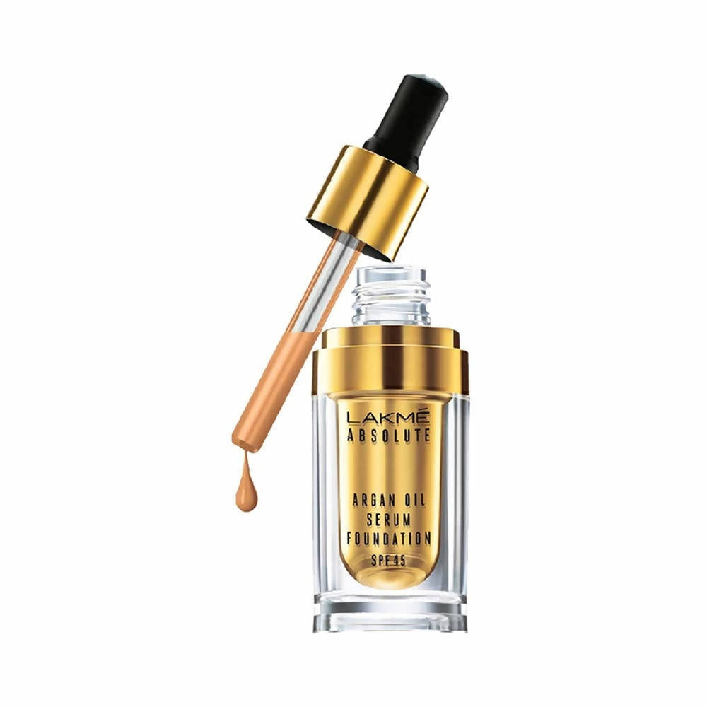 Lakme Absolute Argan Oil Serum Foundation with SPF 45 - Natural Almond