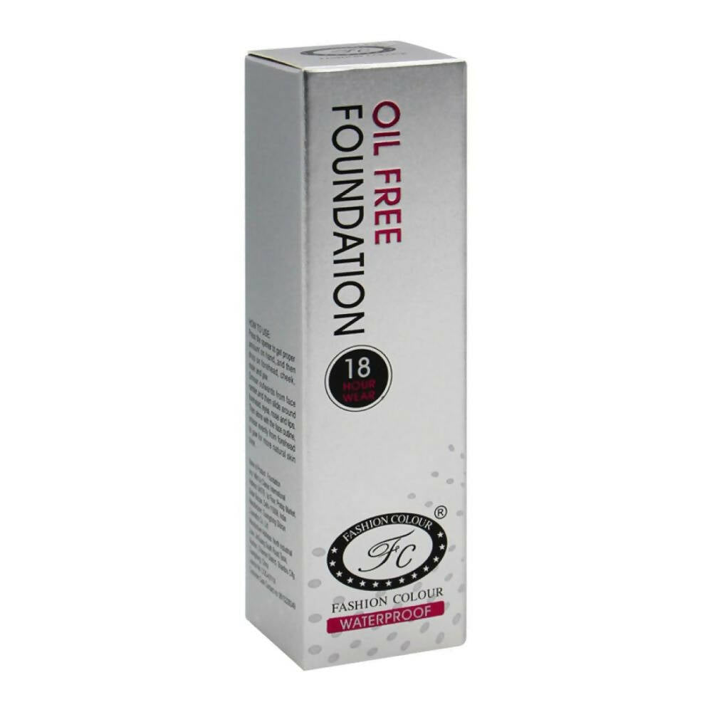 Fashion Colour Oil Free Waterproof Foundation-01 Warm Amber (Medium to Fair)