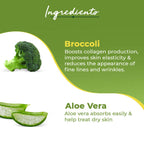 Organic Harvest Vitamin A Organic Face Cleanser with Broccoli & Aloe Vera