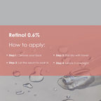 The Body Temple Retinol 0.6% Anti Ageing Night Face Serum