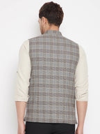Even Apparels Multi Merino Men's Nehru Jacket-Contrast Lining-Free Pocket Square - Distacart