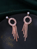 NVR Women Gold Toned Contemporary Drop Earrings - Distacart