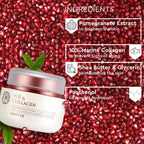The Face Shop Pomegranate & Collagen Volume Lifting Cream - Korean Skincare