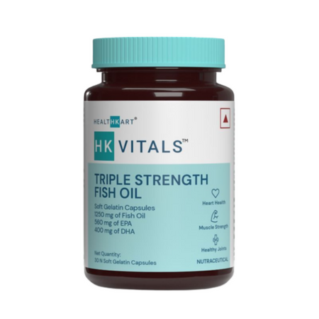 HK Vitals Triple Strength Fish Oil Capsules