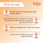 Bake 3% Vitamin C Toner With Niacinamide For Brightening & Glowing Skin