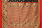 Vamika Black Printed Art Silk Saree