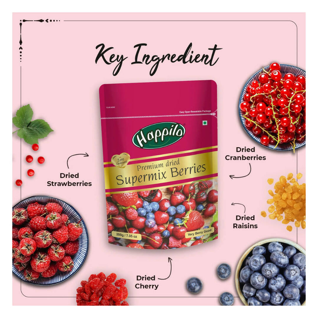 Happilo Healthy & Sweet Premium Dried Berries Mix