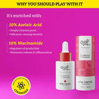 Chemist At Play Acne Control Face Serum for Reduces Acne Scars, Controls Breakouts & Oil Production