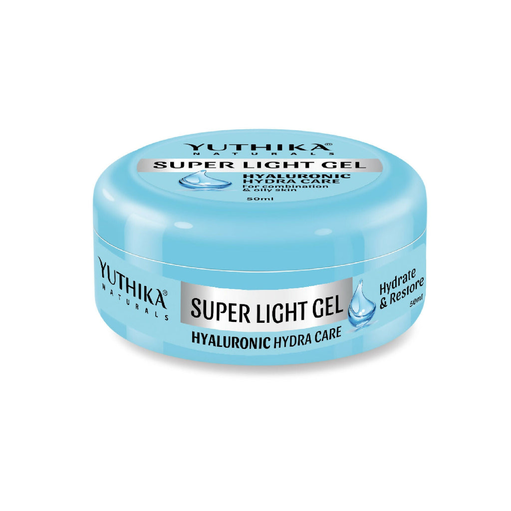 Yuthika Super Light Gel Face Moisturizer With Hyaluronic Acid - Distacart