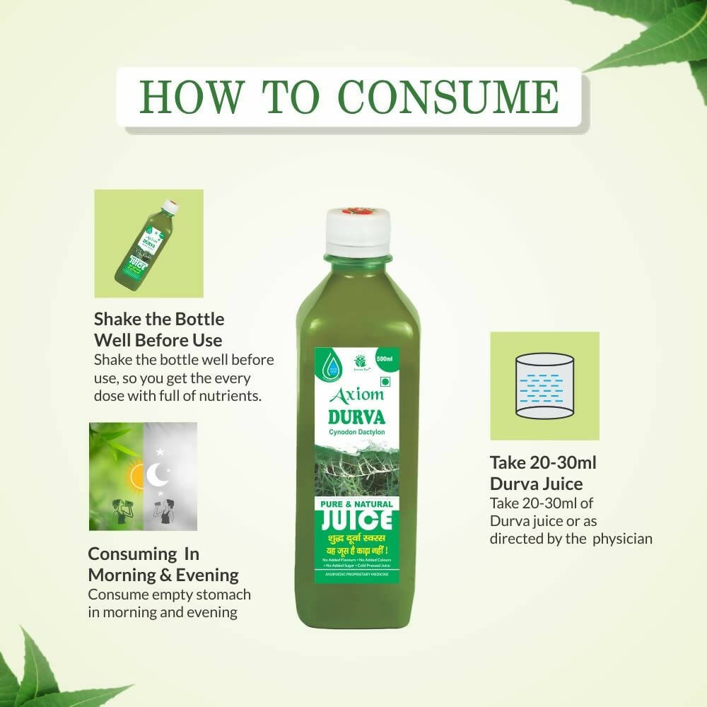 Axiom Jeevan Ras Durva Herbal Juice - Distacart