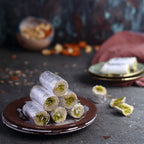 Almond House Badam Pista Roll - Distacart