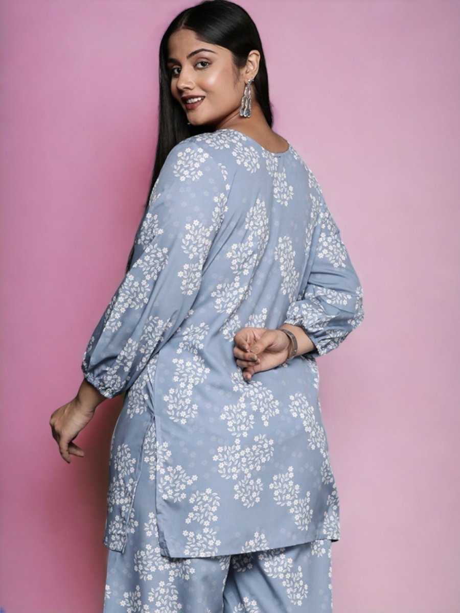 Ahalyaa Women's Traditional wear Tunic - Grey