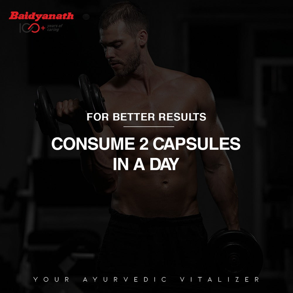 Baidyanath Vita Ex Gold Plus Capsules - Distacart