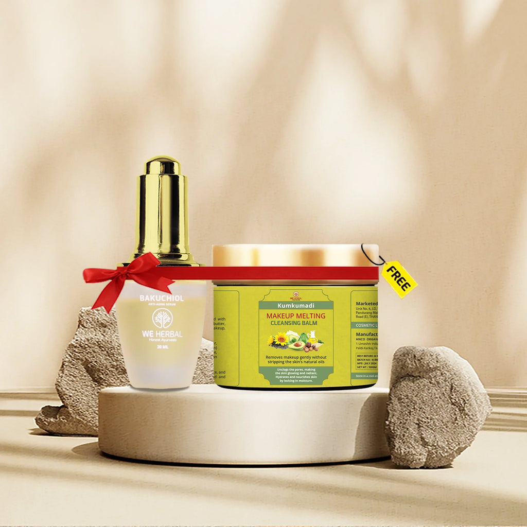 We Herbal Bakuchiol Serum: Gentle, Ayurvedic Anti-Aging Potion