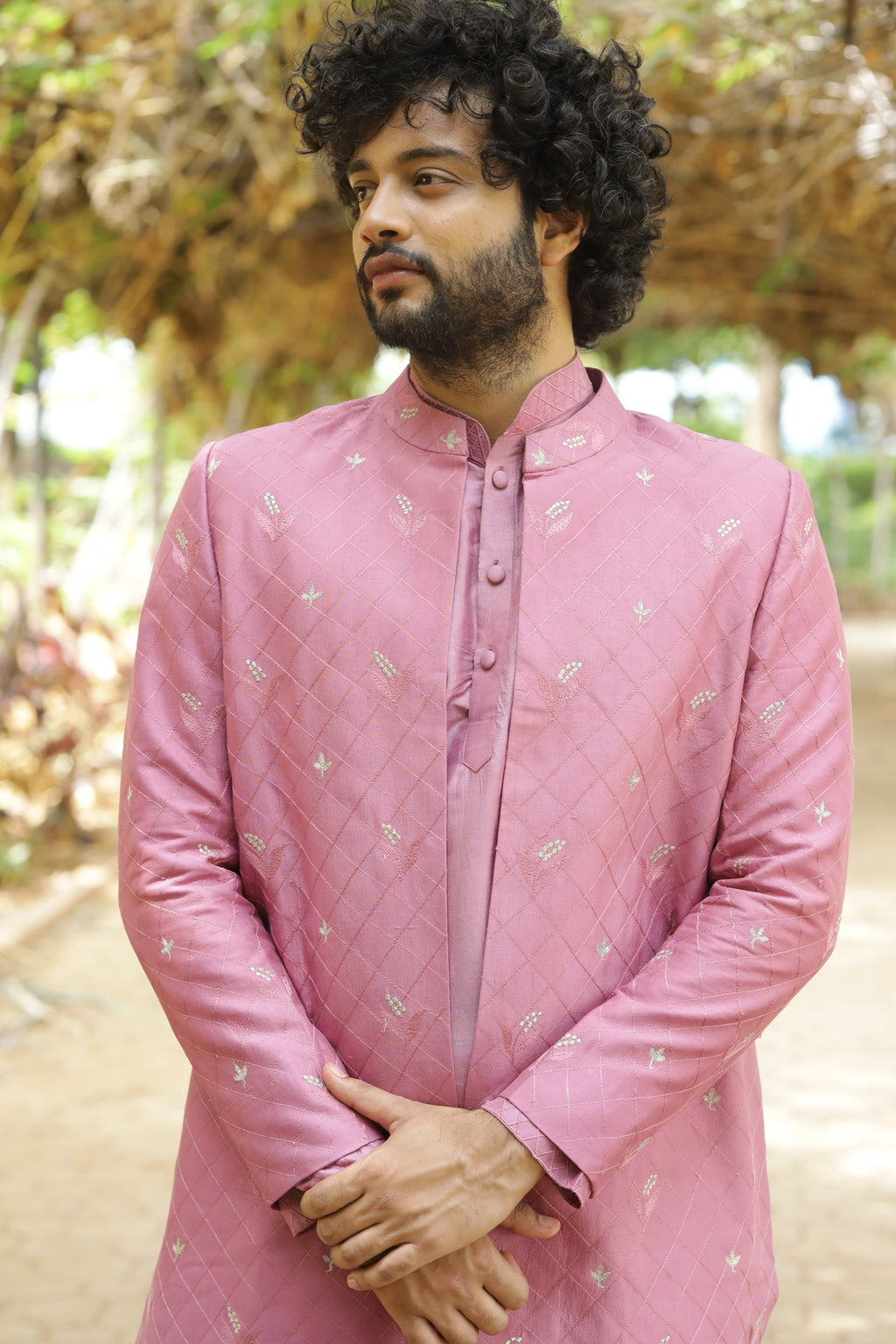 Frein Designer Kurta Jacket Set by Hilo Design