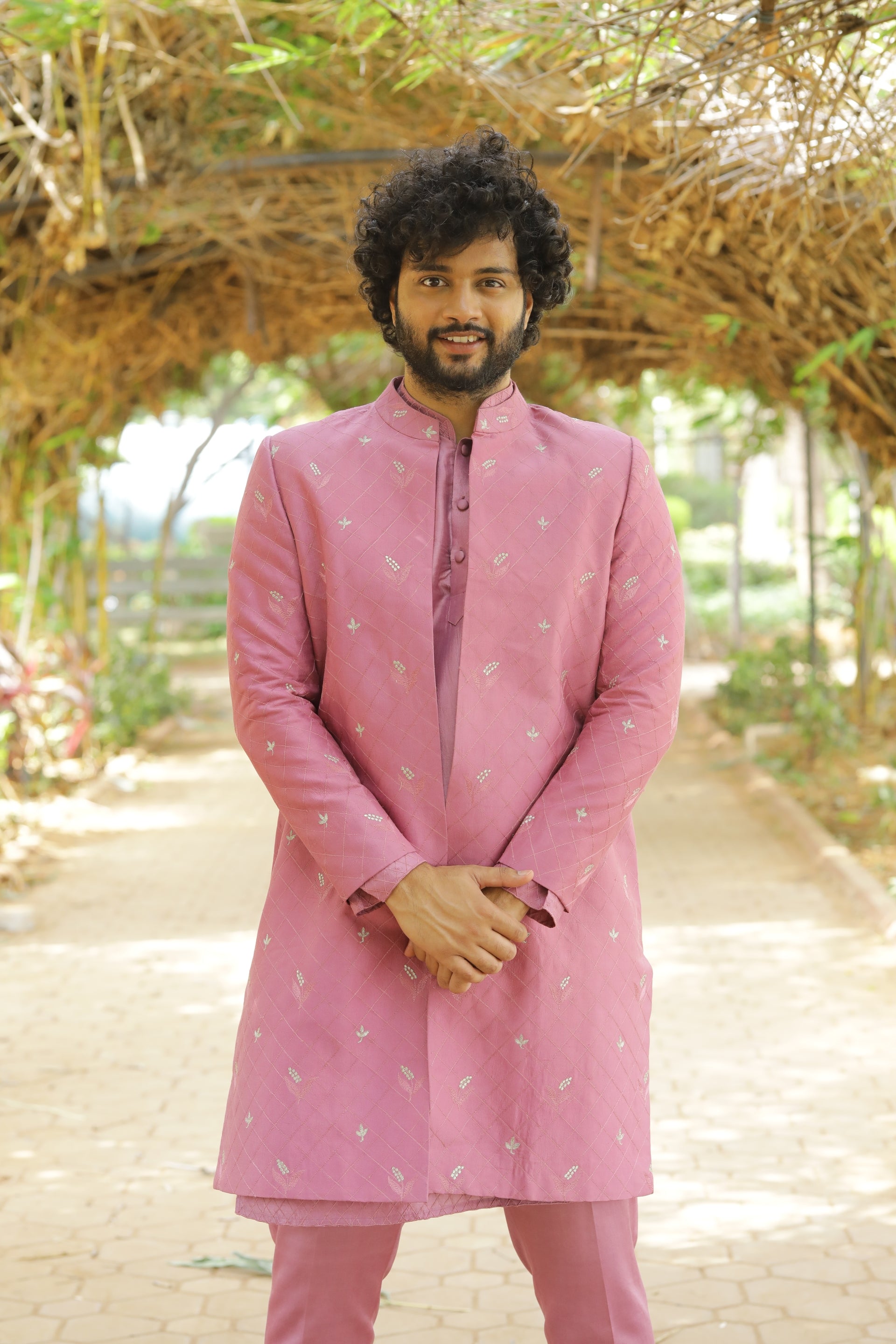 Frein Designer Kurta Jacket Set by Hilo Design