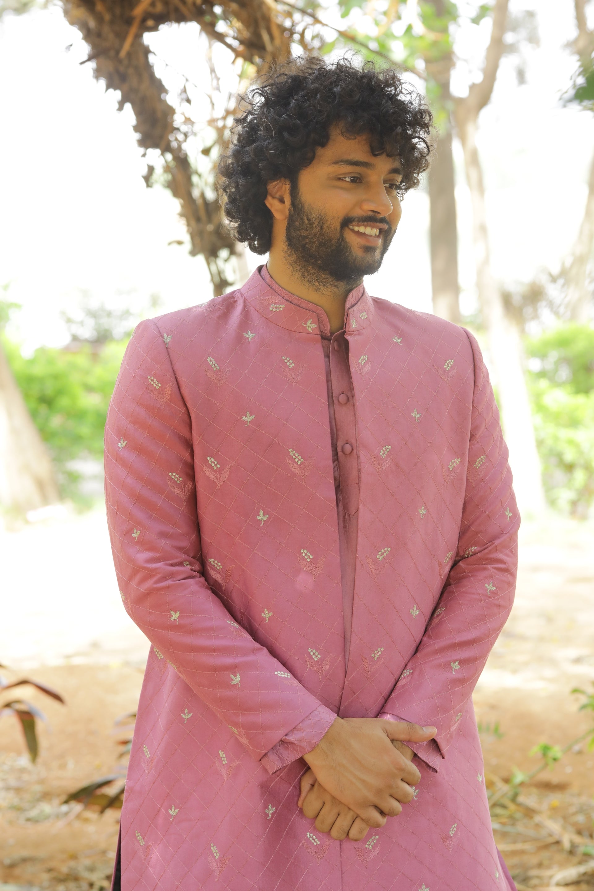 Frein Designer Kurta Jacket Set by Hilo Design