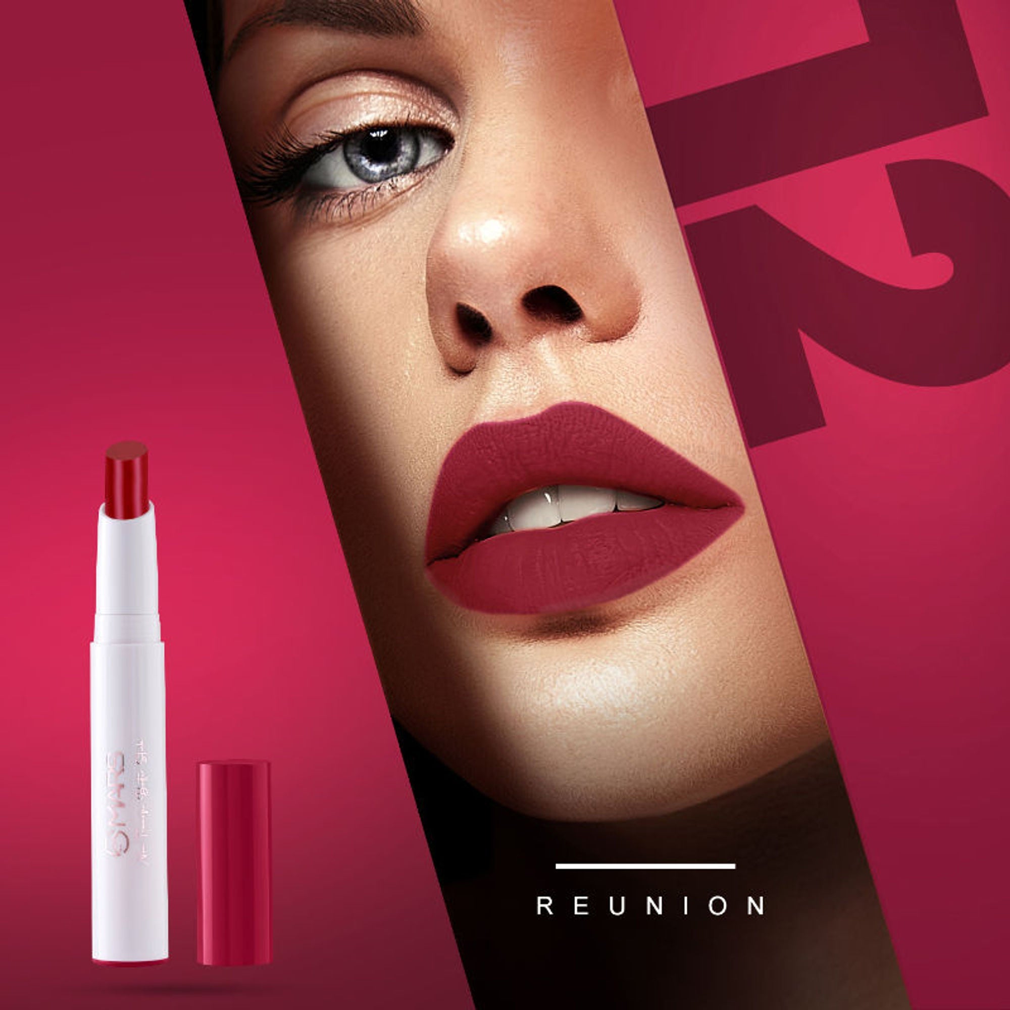 MARS Cosmetics Non Transfer Butter Stick - 12 Reunion