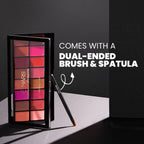 MARS Cosmetics Infinity Lip Palette with Spatula cum Applicator - 01 Multicolor - Distacart
