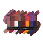 MARS Cosmetics Infinity Lip Palette with Spatula cum Applicator - 01 Multicolor - Distacart