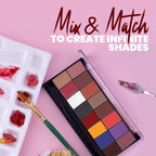 MARS Cosmetics Infinity Lip Palette with Spatula cum Applicator - 02 Multicolor - Distacart