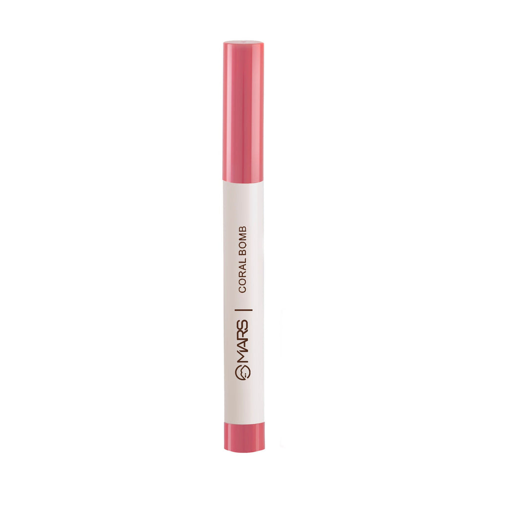 MARS Cosmetics Retractable Poppins Lipstick - Pink Attack - Distacart