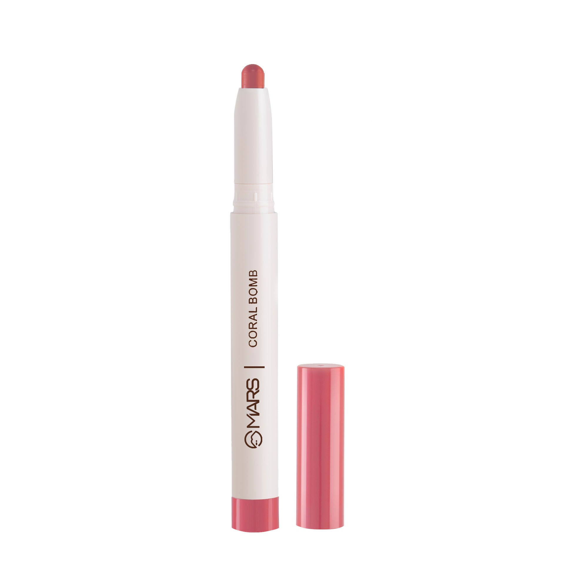 MARS Cosmetics Retractable Poppins Lipstick - Pink Attack - Distacart