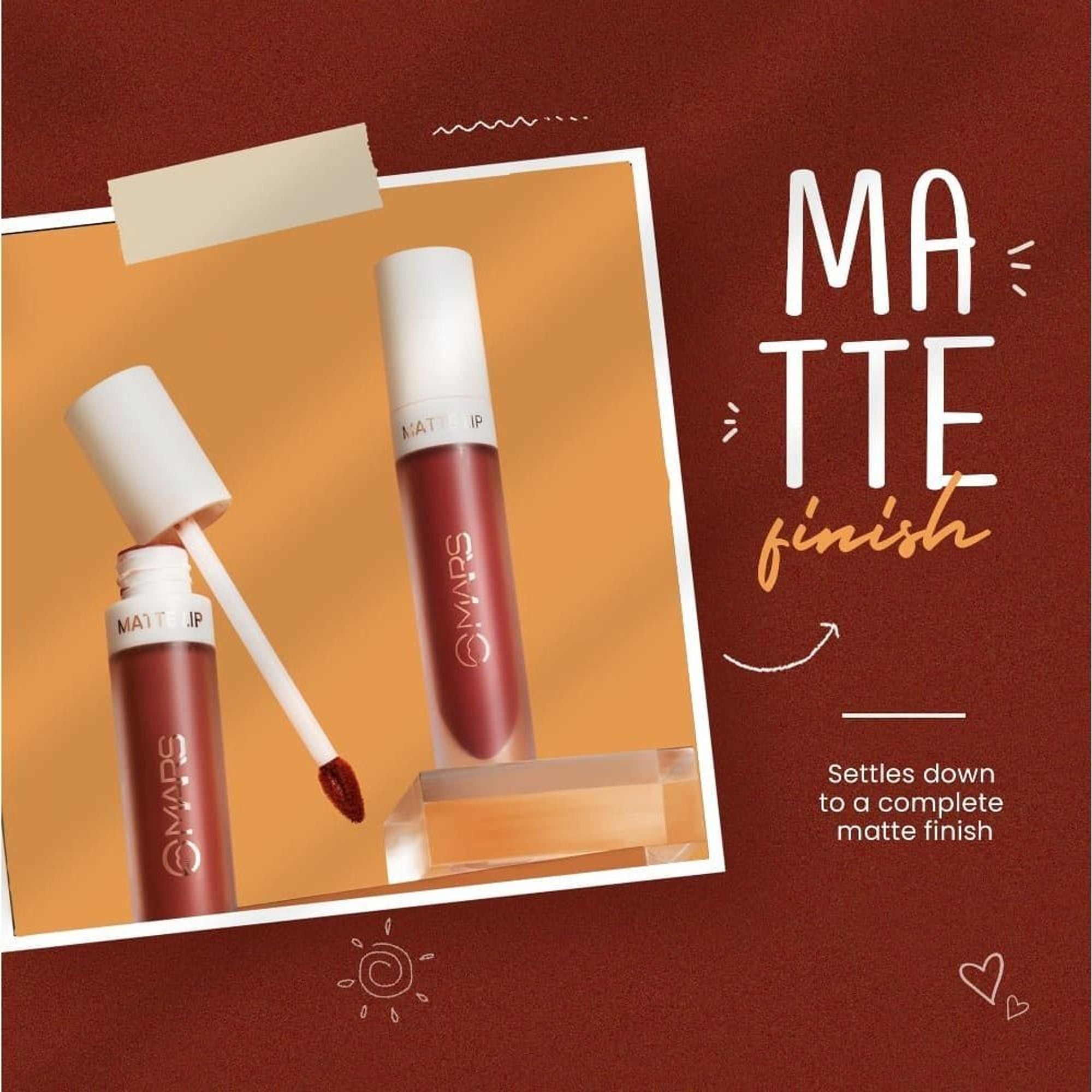 MARS Cosmetics Liquid Lip Color - Bitchy Red - Distacart