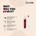 MARS Cosmetics Liquid Lip Color - Rock The Nude - Distacart