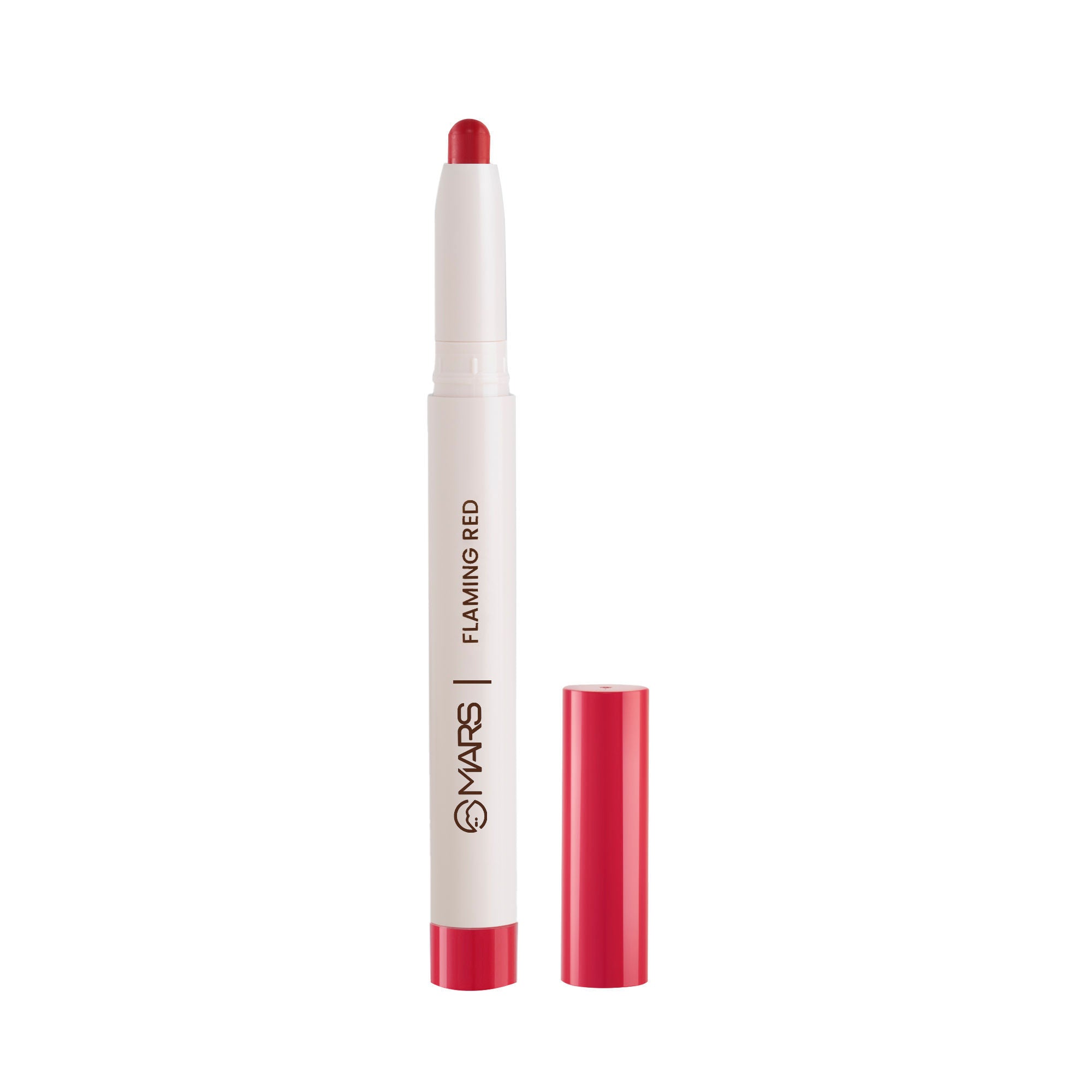 MARS Cosmetics Retractable Poppins Lipstick - Flaming Red -19 - Distacart