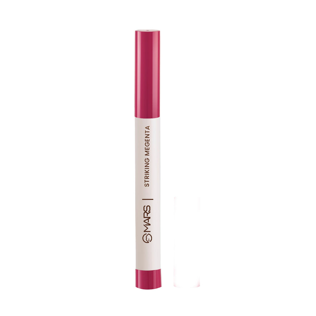 MARS Cosmetics Retractable Poppins Lipstick - Striking Magenta - 23 - Distacart
