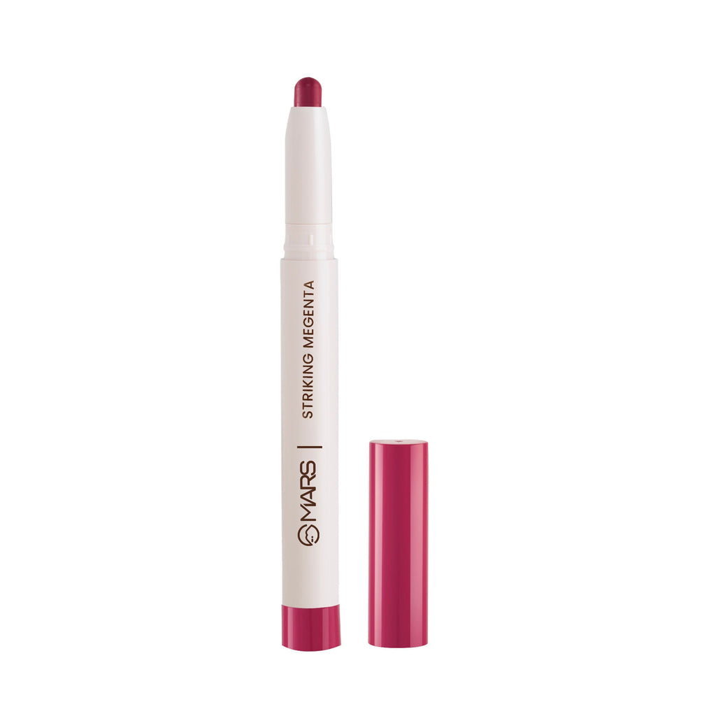MARS Cosmetics Retractable Poppins Lipstick - Striking Magenta - 23 - Distacart