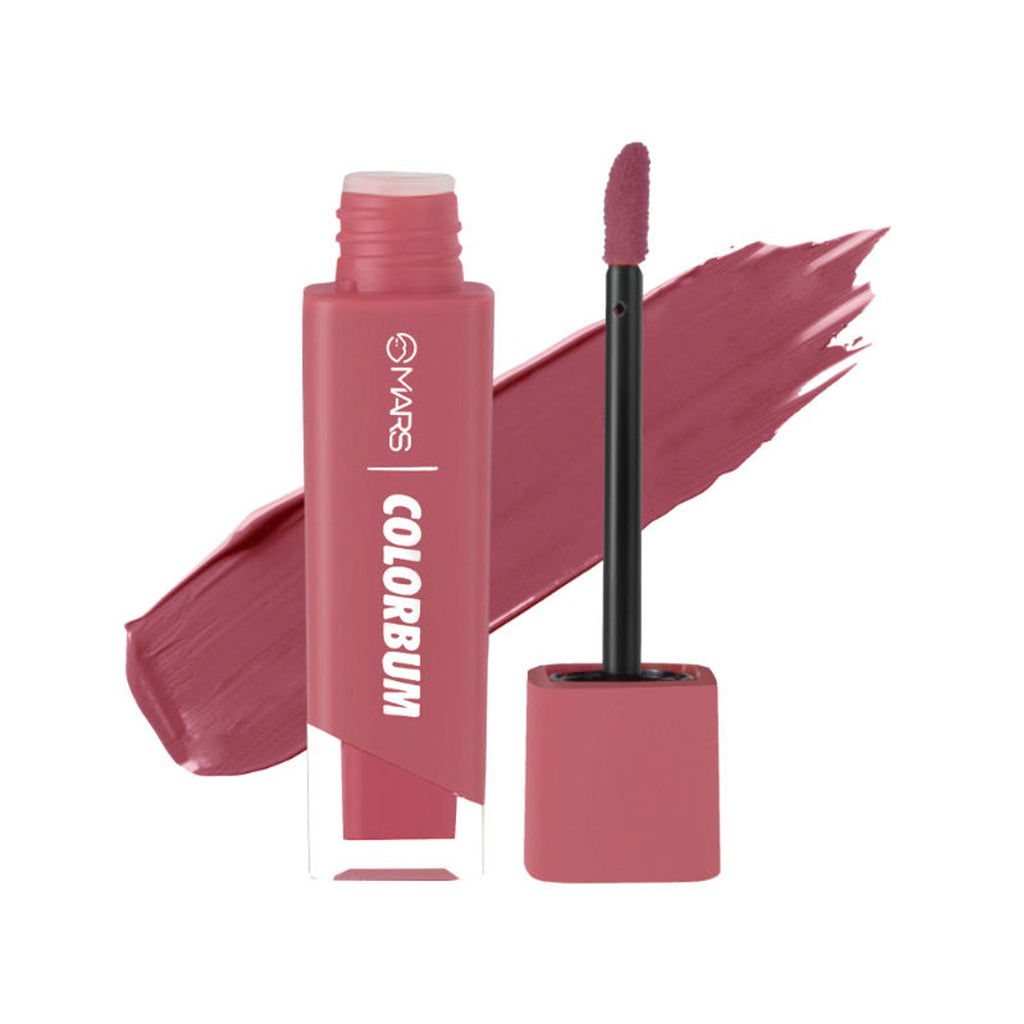 MARS Colorbum Liquid Matte Lipstick - 13-Jaipuri Pink