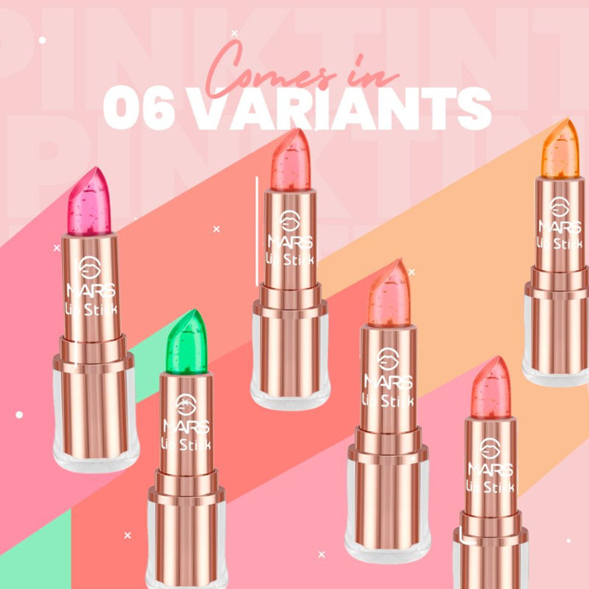 MARS Cosmetics Colour Changing Tinted Balm Lipstick - 03 - Distacart