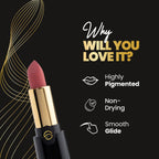MARS Cosmetics Plush Velvet Lipstick - Volcanic Red - Distacart