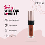 MARS Cosmetics Popstar Non Drying Liquid Mousse Lipstick - 07 Dancing Diva - Distacart