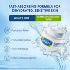 Cetaphil Optimal Hydration Daily Cream, Lightweight, Skin Barrier Protection with Hyaluronic Acid